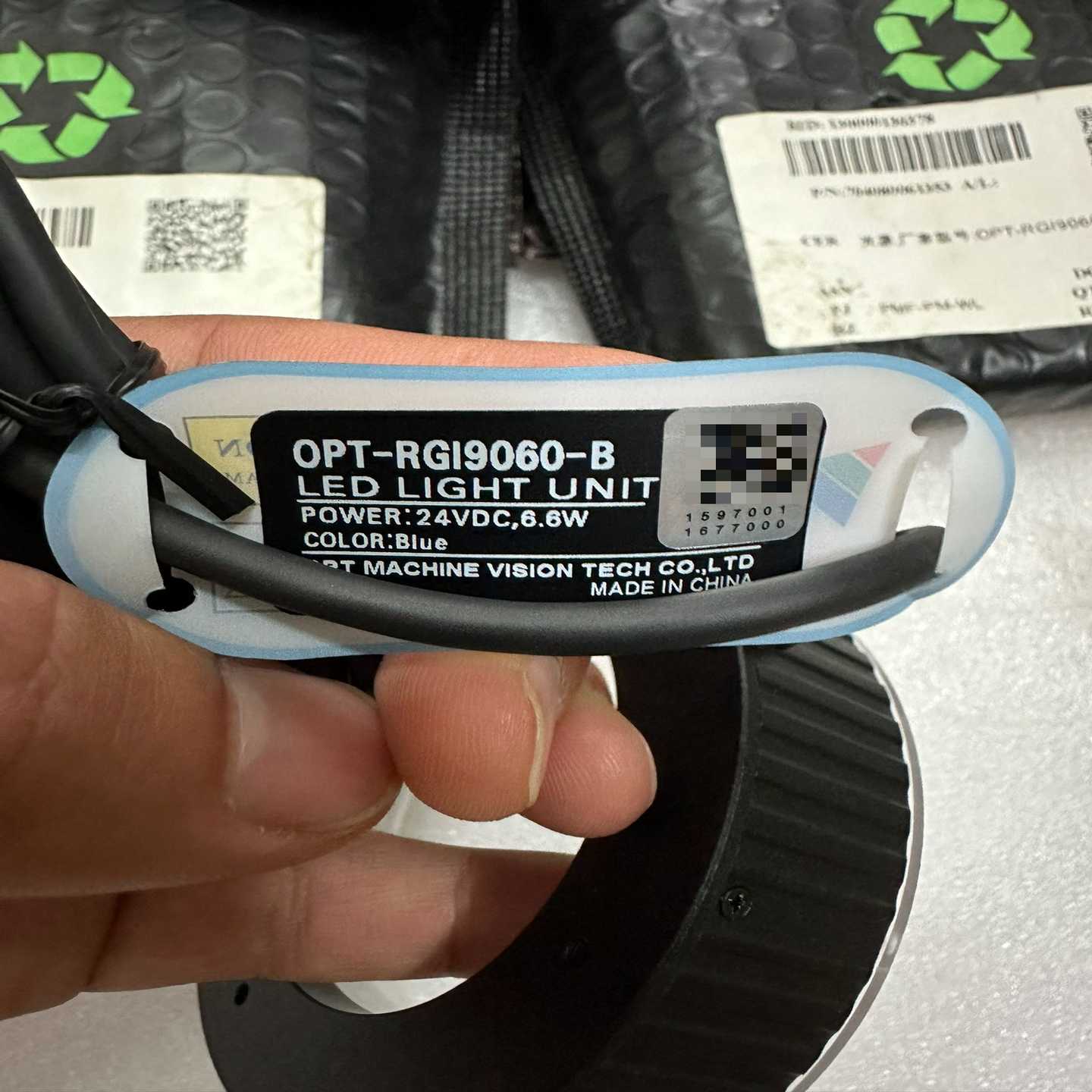 OPT圆形光源OPT-RGI9060-B，内径6cm，外经9~询价