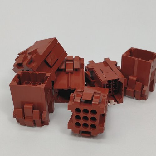寻XAmp 2074401 Rectangular Connector Housings 7 Pcs