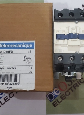 TELEMECANIQUELC1D40FDPOWERCONTACTORCOILVOLTAGE110VDCF