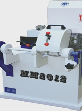 圆棒砂光机MM2012木工圆棍砂光设备双带砂带磨光机圆棒抛光打磨机