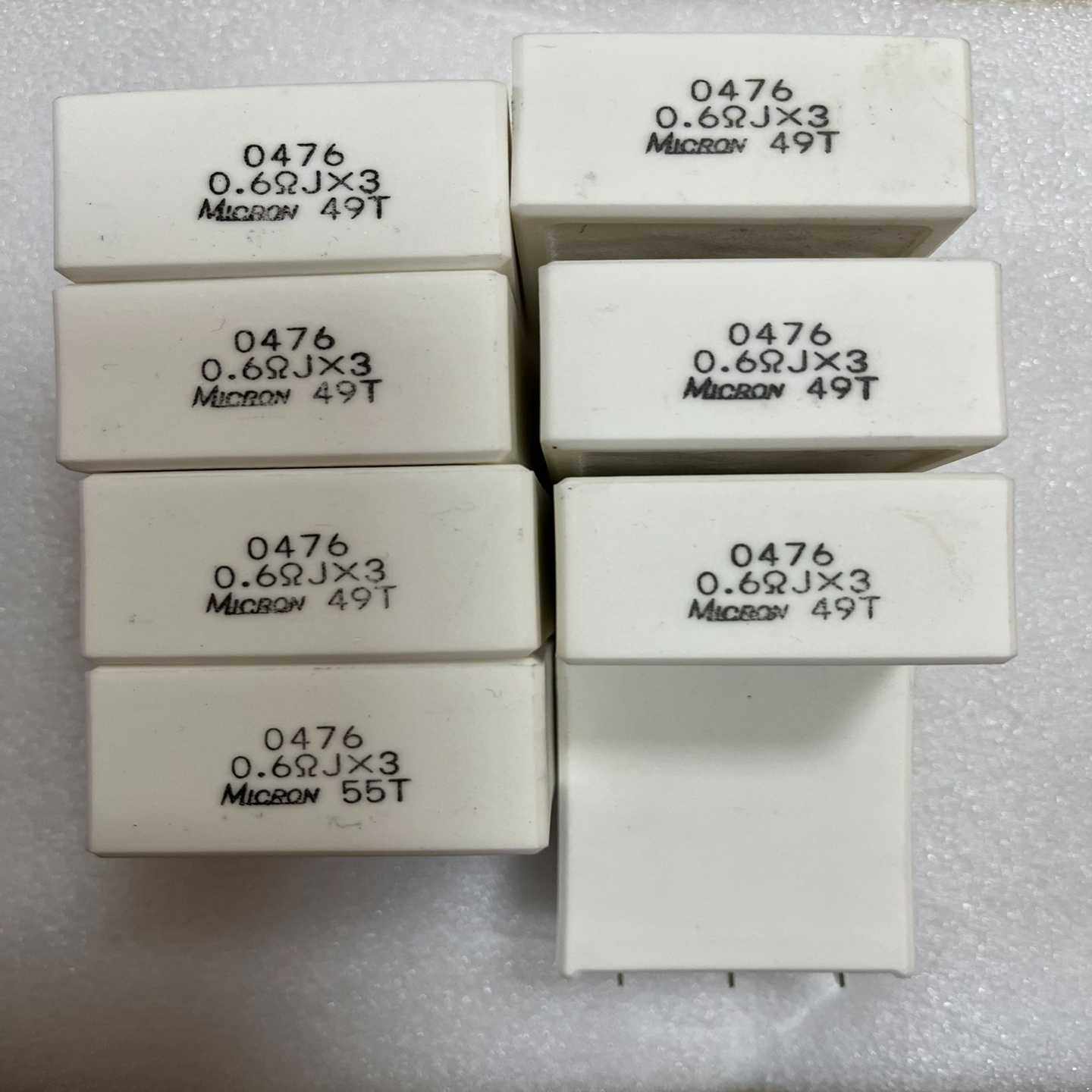 全新 0476 0.6ΩJ*，议价~询价