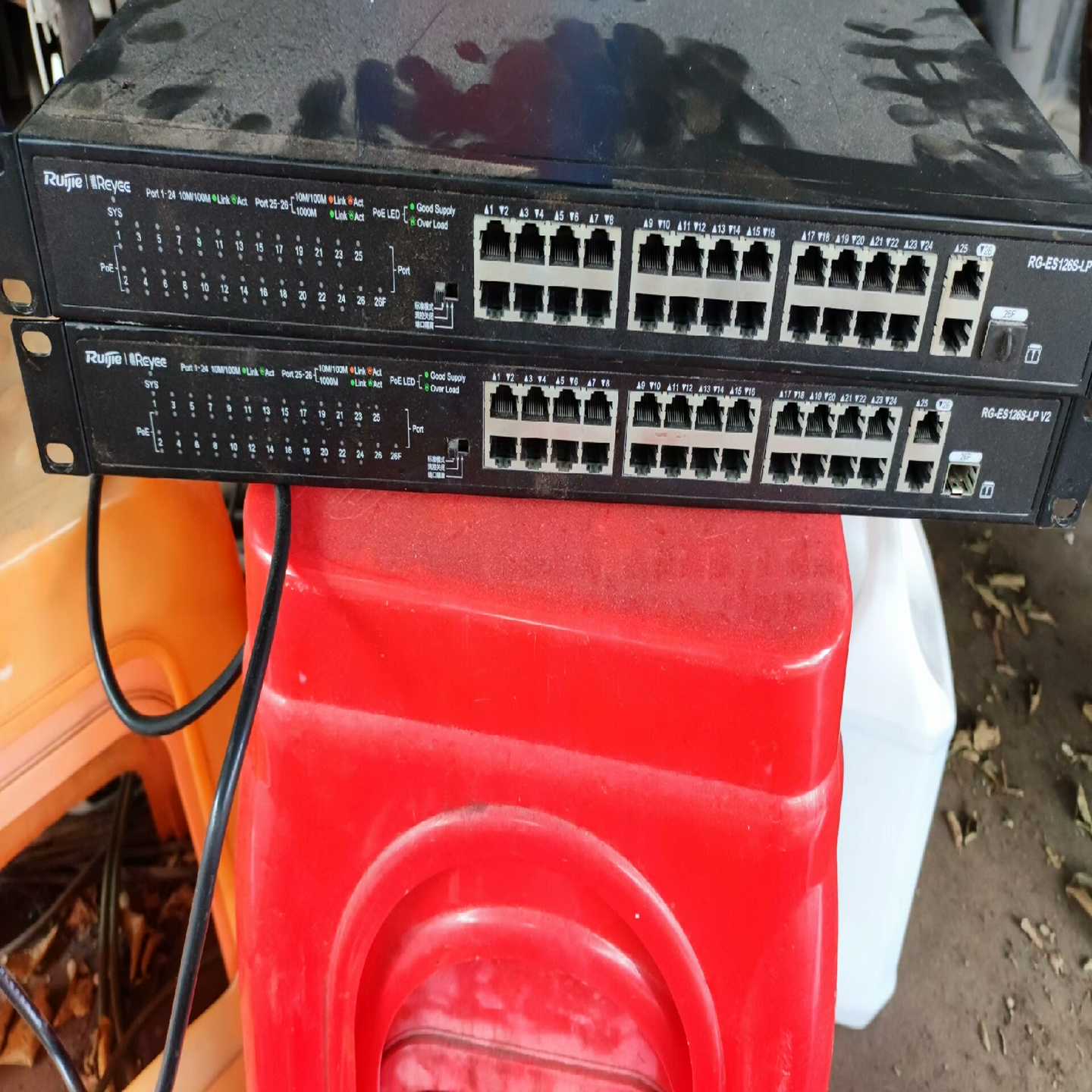 询价锐捷睿易rg-es126s-lpv224口poe供电交