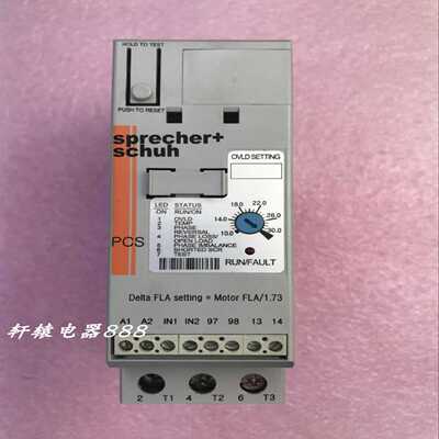 配件原装Sprecher+Schuh软启动器PCS-030-600V-024 B议价