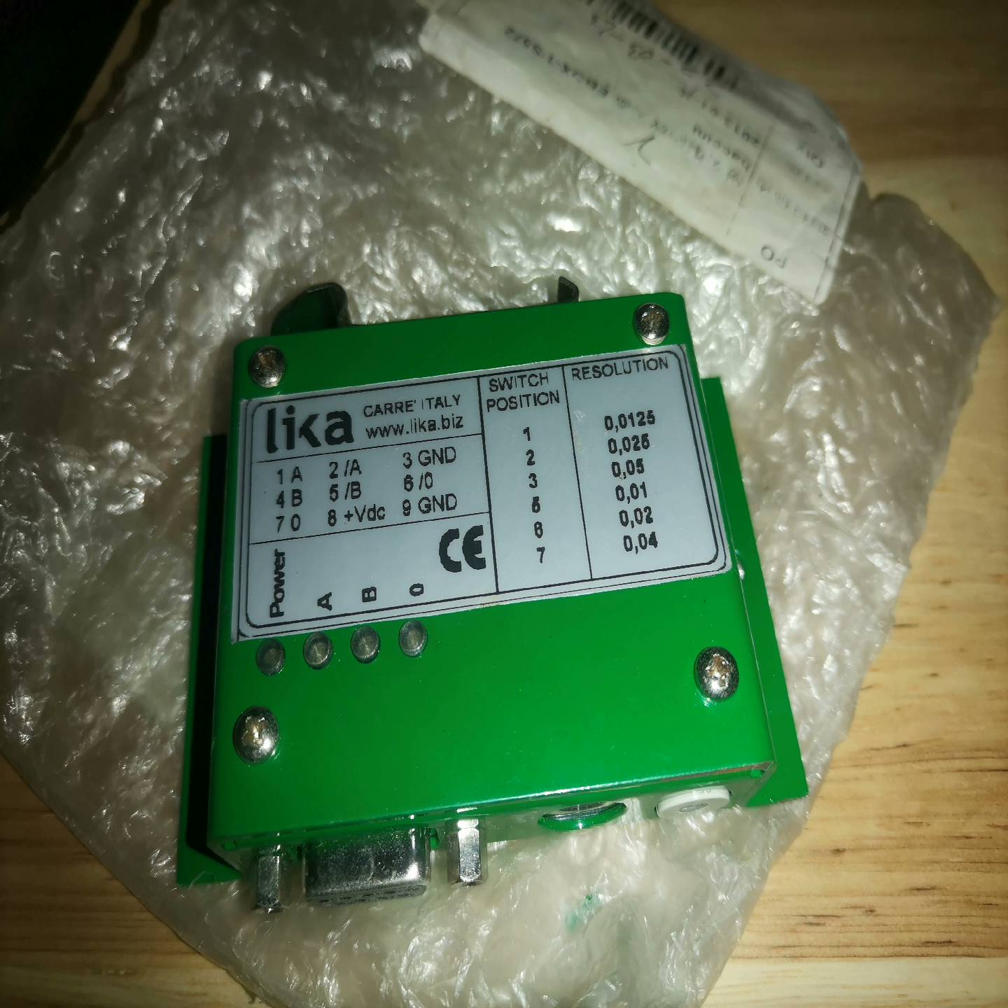 EBOX-1S572意大利莱卡 磁头编码放大器未使用