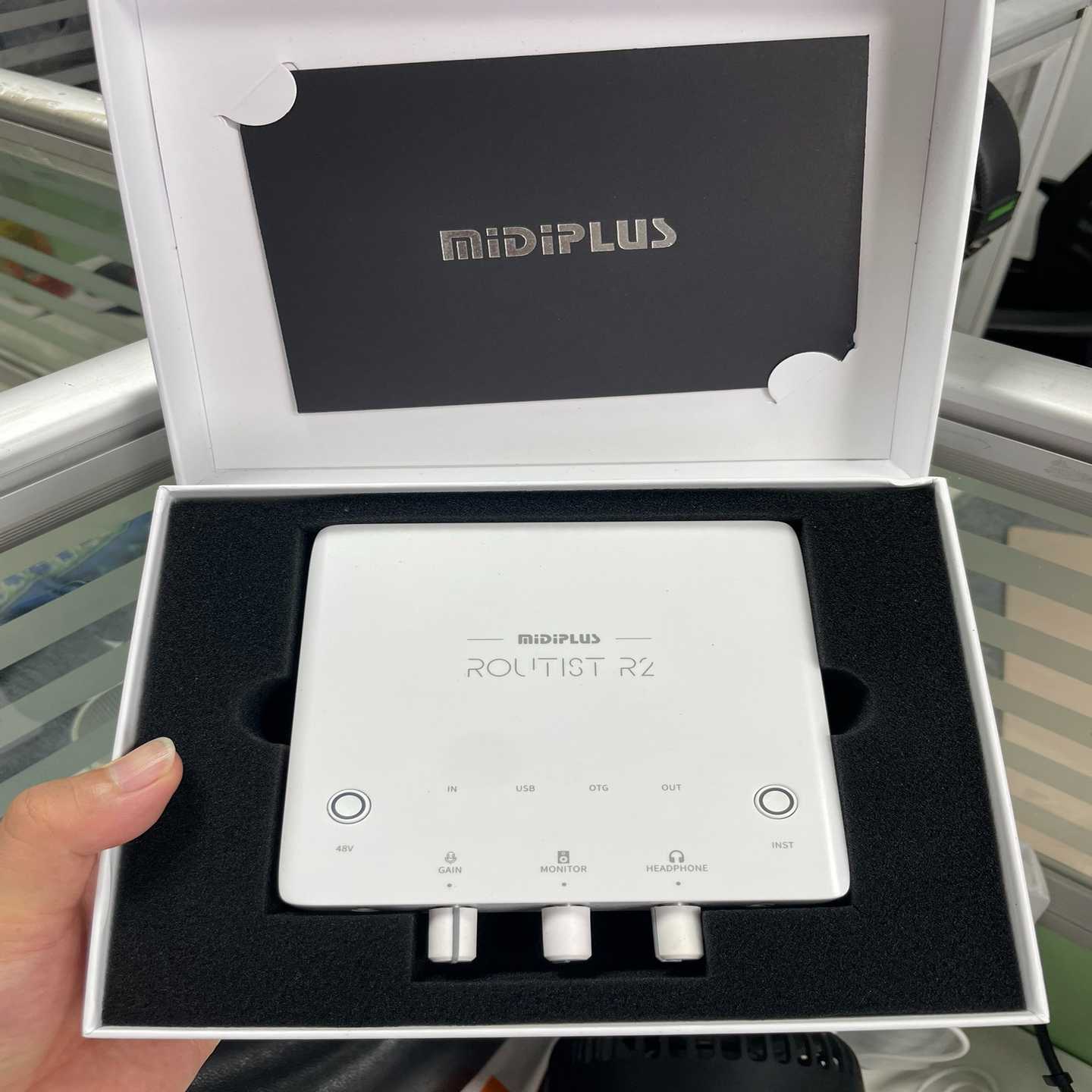 MiDiPLUS迷笛R2声卡GENII二代升级版--议价商品