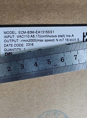 询价*ECMB3MEA1315SS1台达伺服