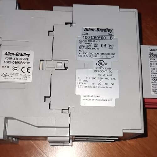 【询价】AB 100S-C60KF22BS， AB 100-C60*