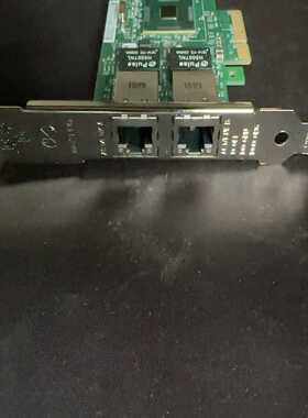 议价原装拆机蓝标英特尔E1G42ET双口千兆电口网卡825