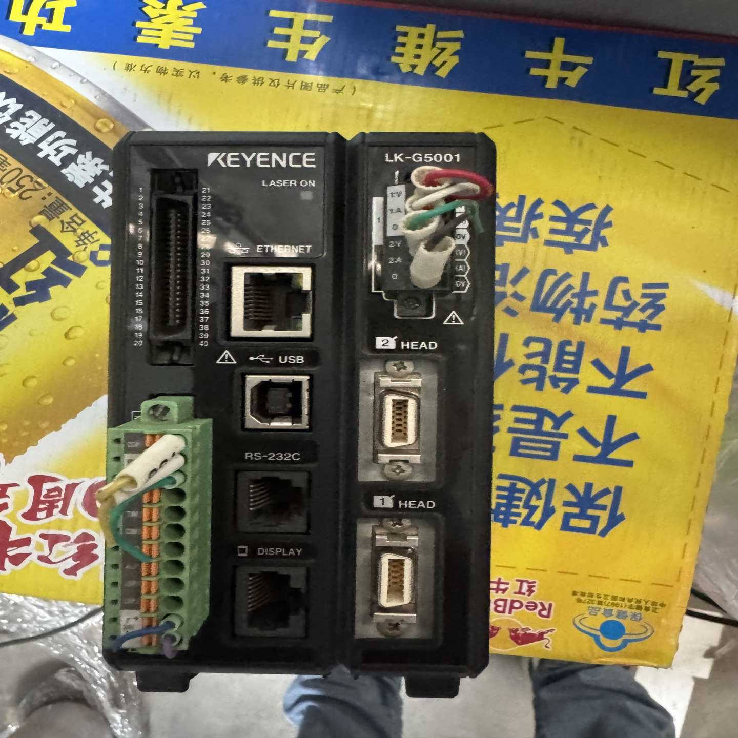 基恩士激光位移传感器,型号LK-HD500控制器加LK-H0询价