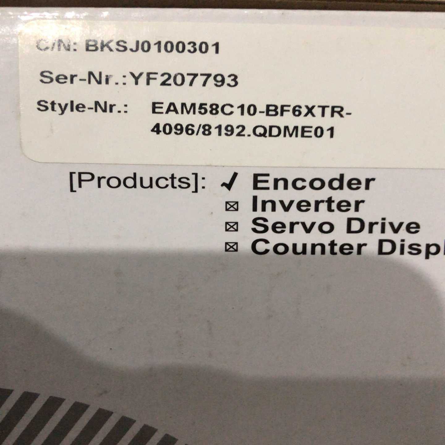 宜科编码器EAM58C10-BF6XTR-4096/8192询价