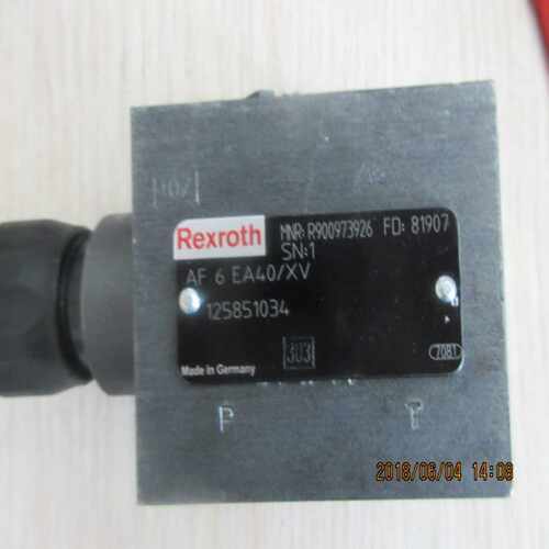 德国Rexroth/力P士乐AF6EA4X/XV气动开关阀