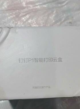 钉钉P1智能打印云盒DIB04成色新带包装配件有充电-议价