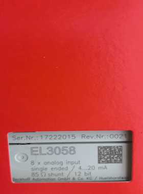 EL3058KL6001EL3214KM1002-0【博航商行】