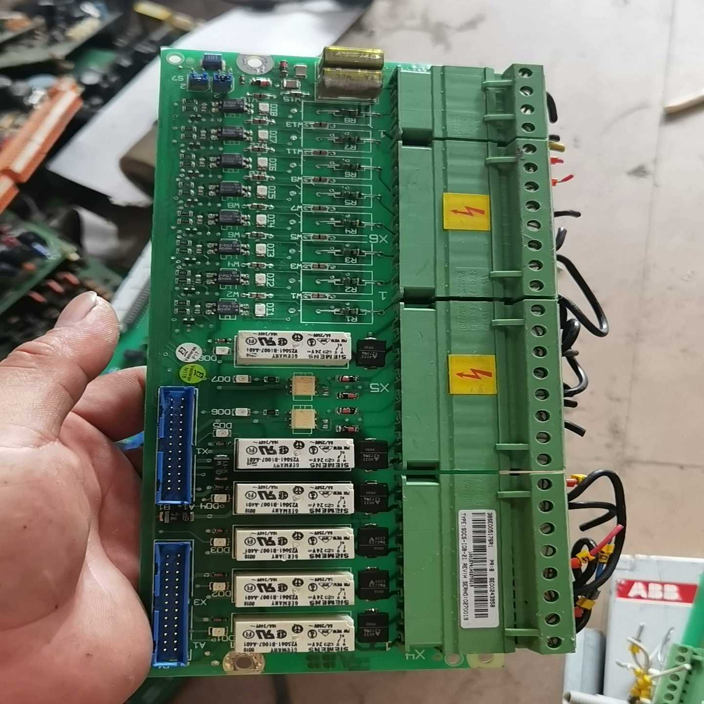 ABB直流调速器 SDCS-IOB-21 数字连接板 3BS【鑫鑫商铺】