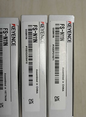 基恩士FSN11N全新正品盒码一致