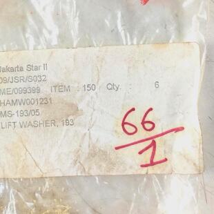 Lift Discs PN Ms19305 For Hamworthy 2TF52TF54 Compressor Rep