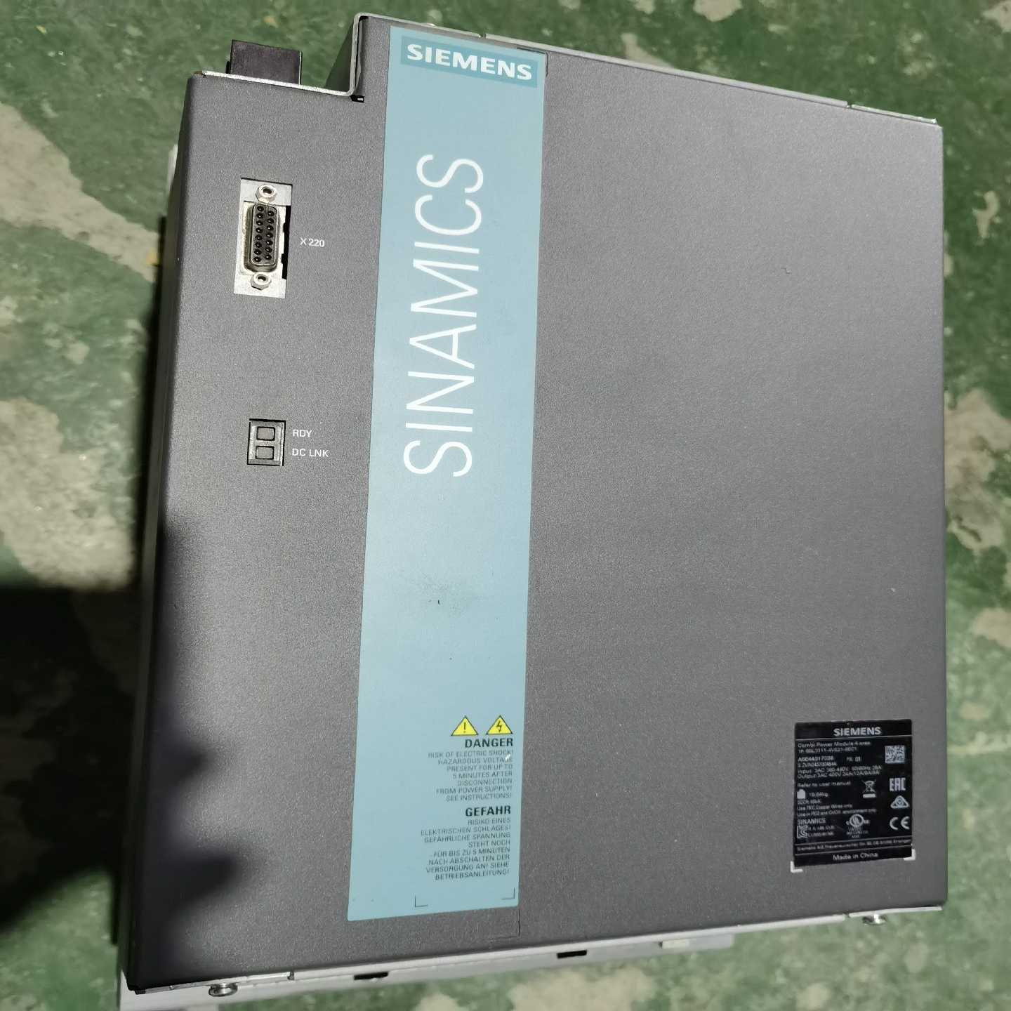 6SL3111-4VE21-6CE14轴驱动，未使询价