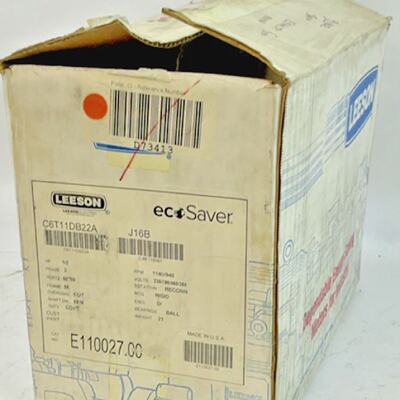 LEESON E110027.00 ECOSAVER MOTOR 12HP 1140940RPM 23019046038