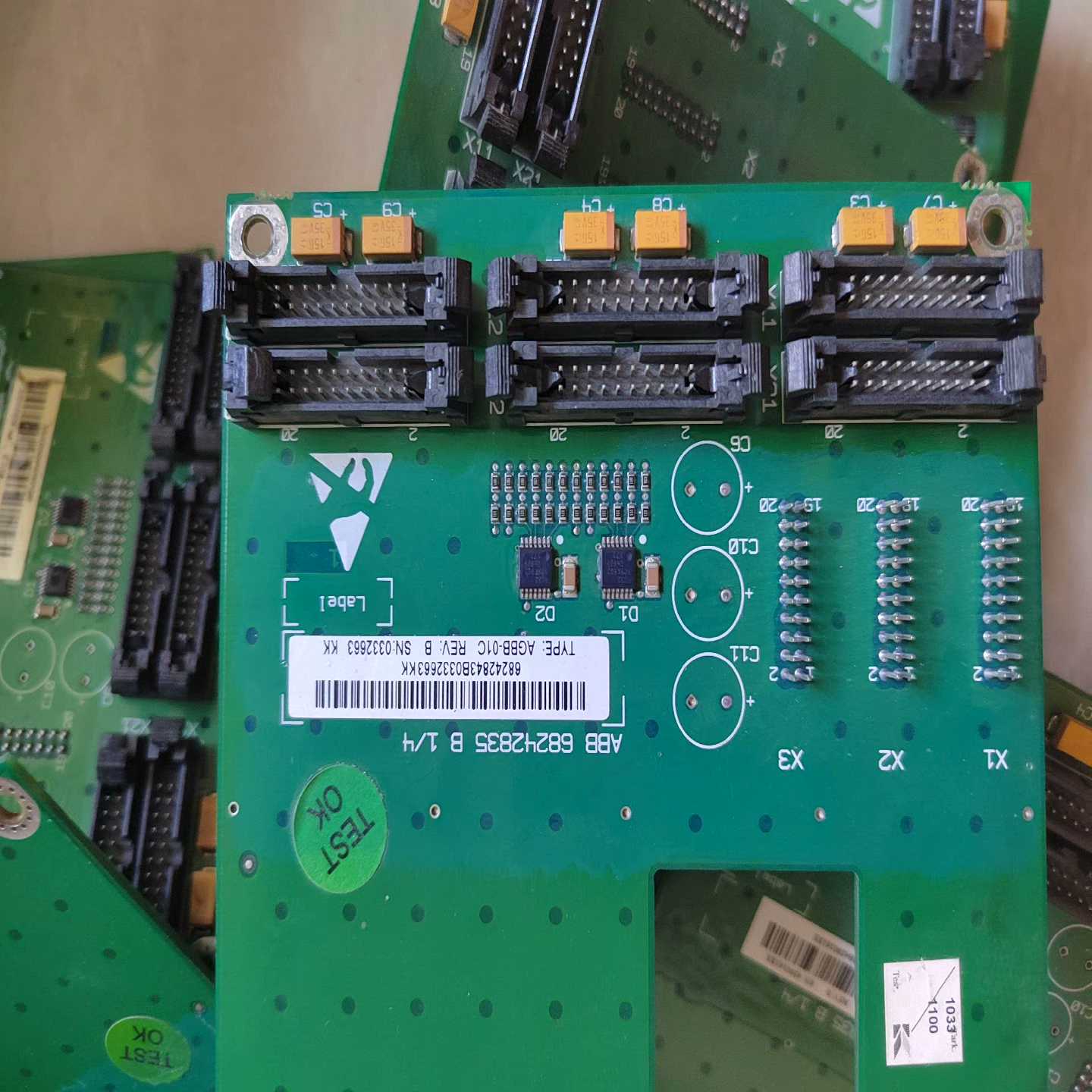 询价ABB变频器ACS800逆变接口板扩展板AGBB-01C~可接维修