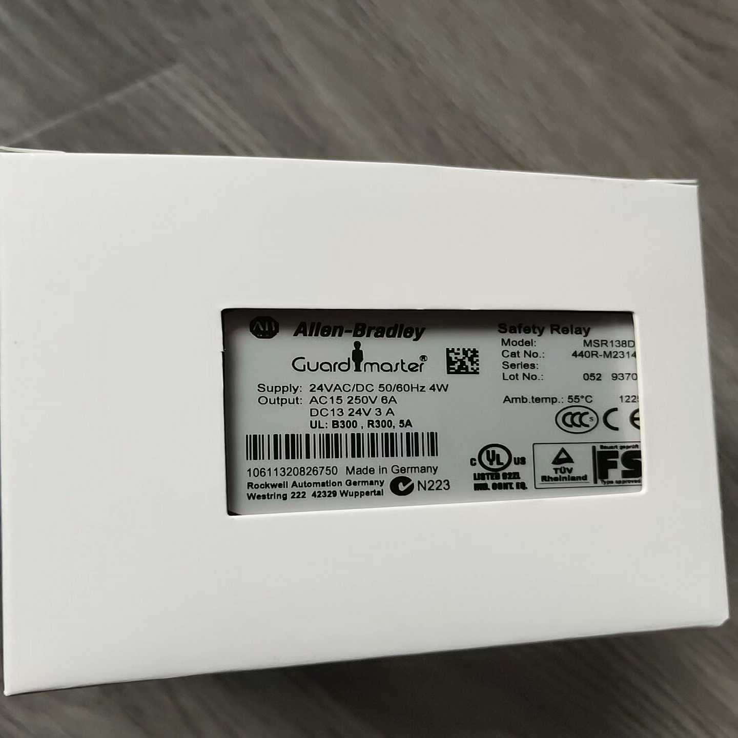 到货AB罗克韦尔安全继电器MSR138DP440R询价