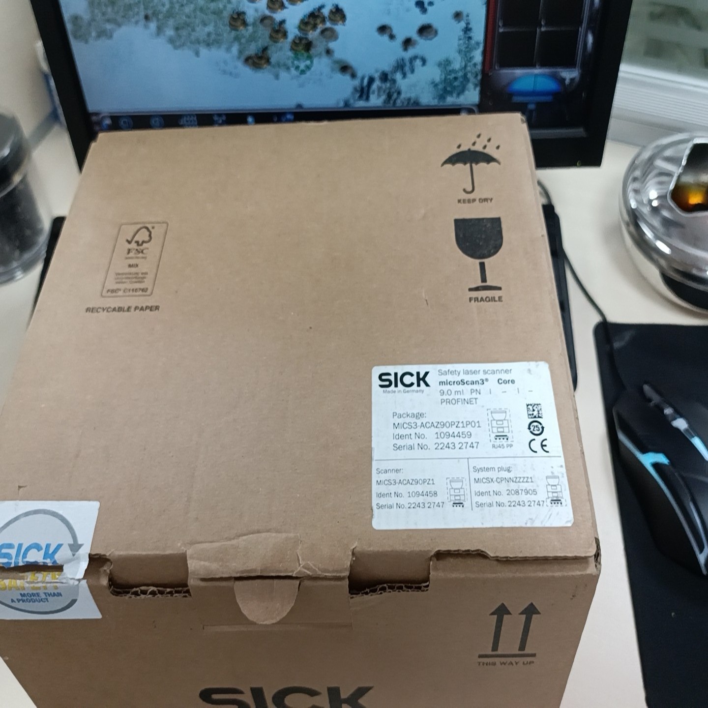 SICK安全扫描仪…MICS3-ACAZ90PZ1P01，询价