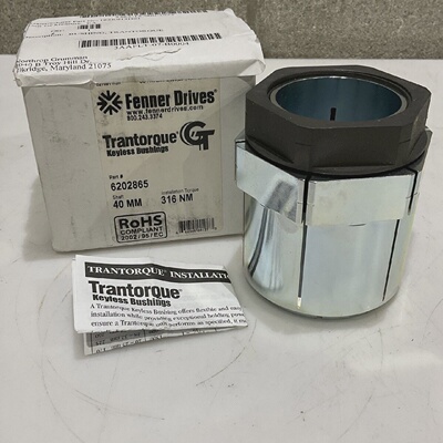 FENNER DRIVE 6202865 TRANTORQUE KEYLESS BUSHINGS 40MM 316NM