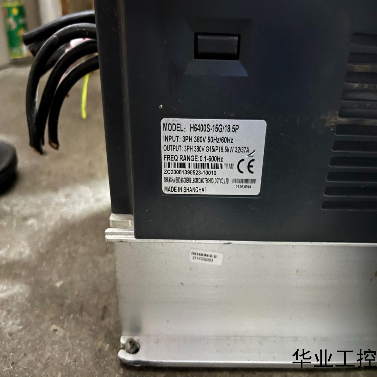 拆机众辰空压机专用变频器H6400S-15G185P-Y议价商品