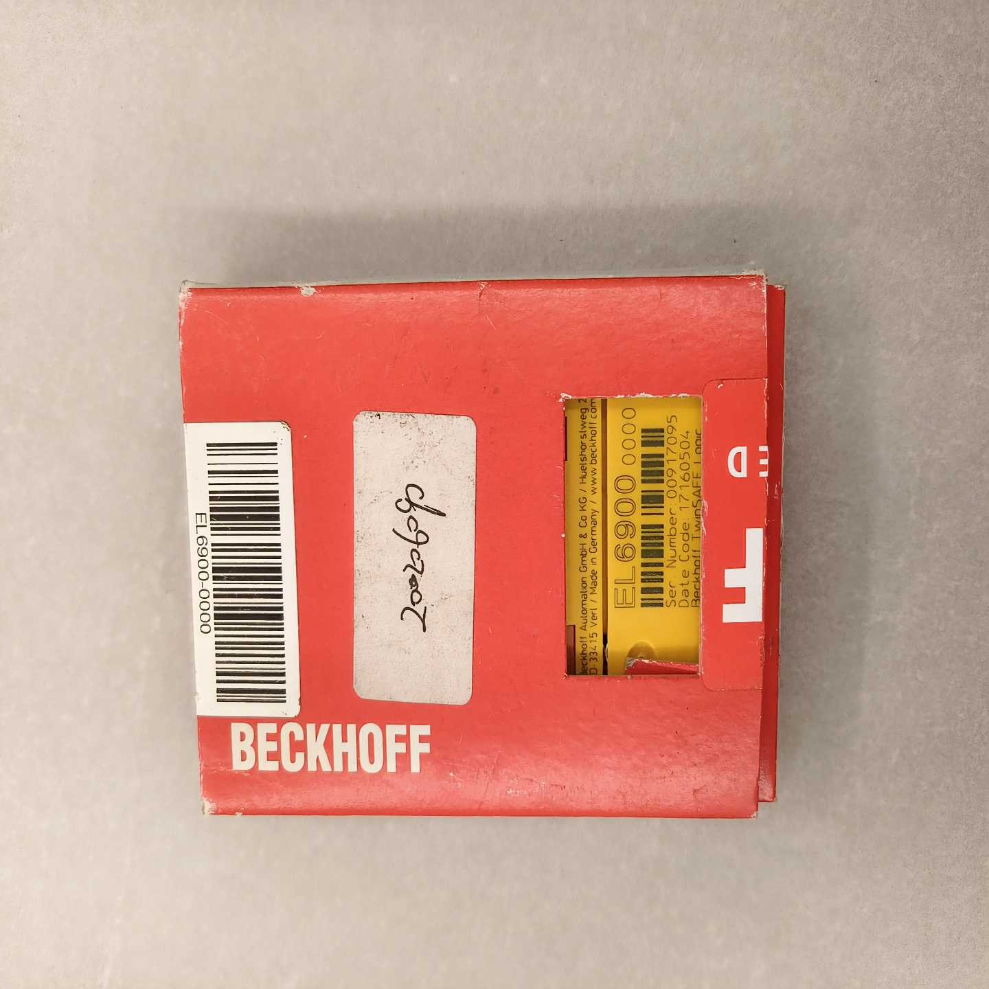 咨询-倍福BECKHOFF模块EL6900库存备用件一祇，线线上