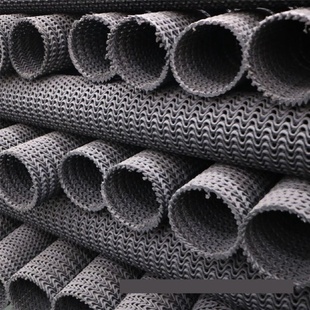 硬式透水管渗水管打孔波纹管盲管排水管绿化渗水管盲沟管滤水管