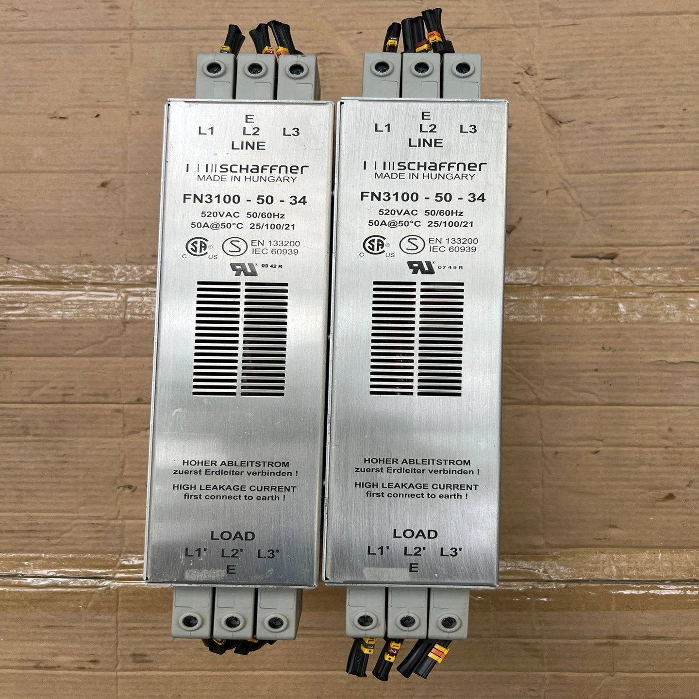 询价~夏佛纳电源滤波器FN3100-50-34