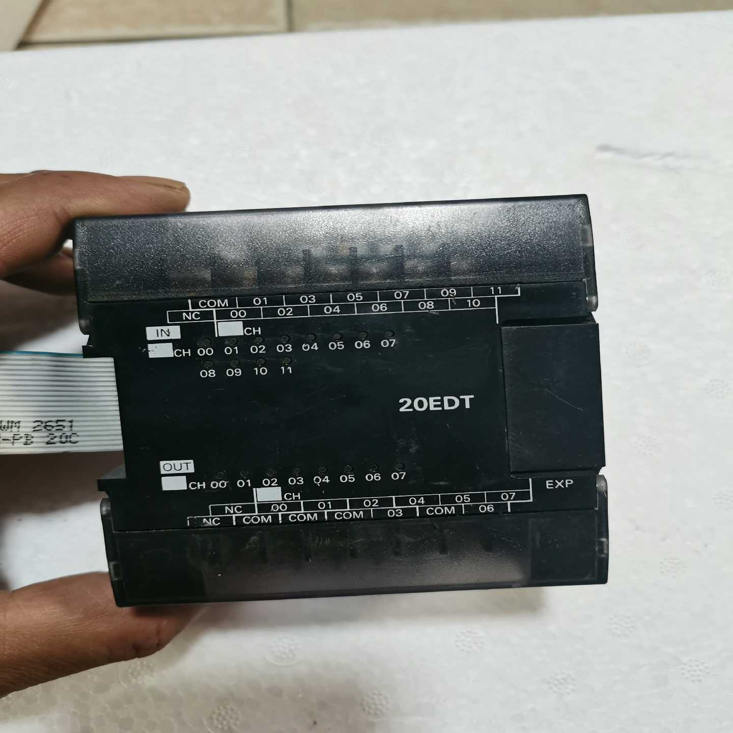 议价拆机CP1W-20EDT实物拍摄，成色如图，功能正常，售前咨