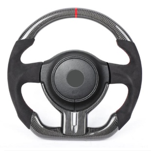 工廠直銷適用于豐田86GT86BRZ運動版 碳纖維方向盤改裝