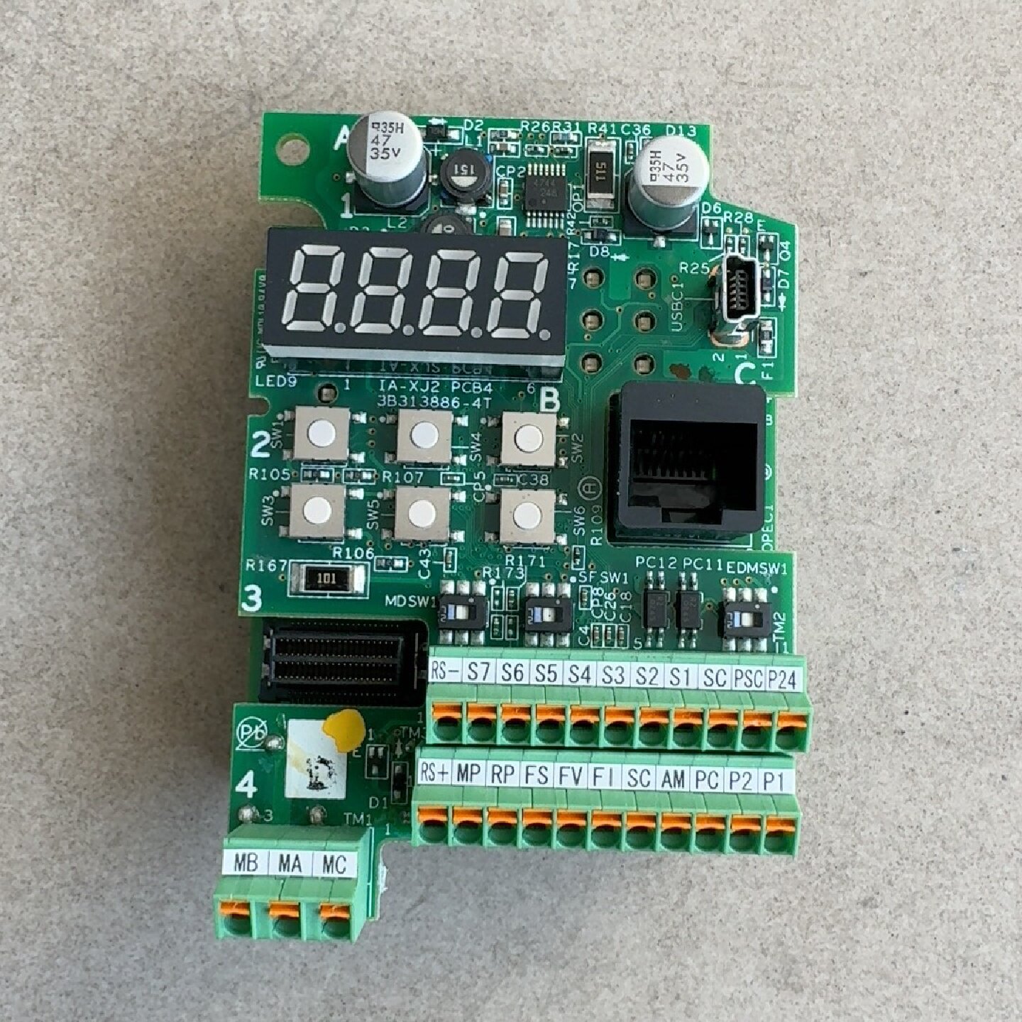 【询价】变频器3G3MX2主板 CPU控制卡3B313926-