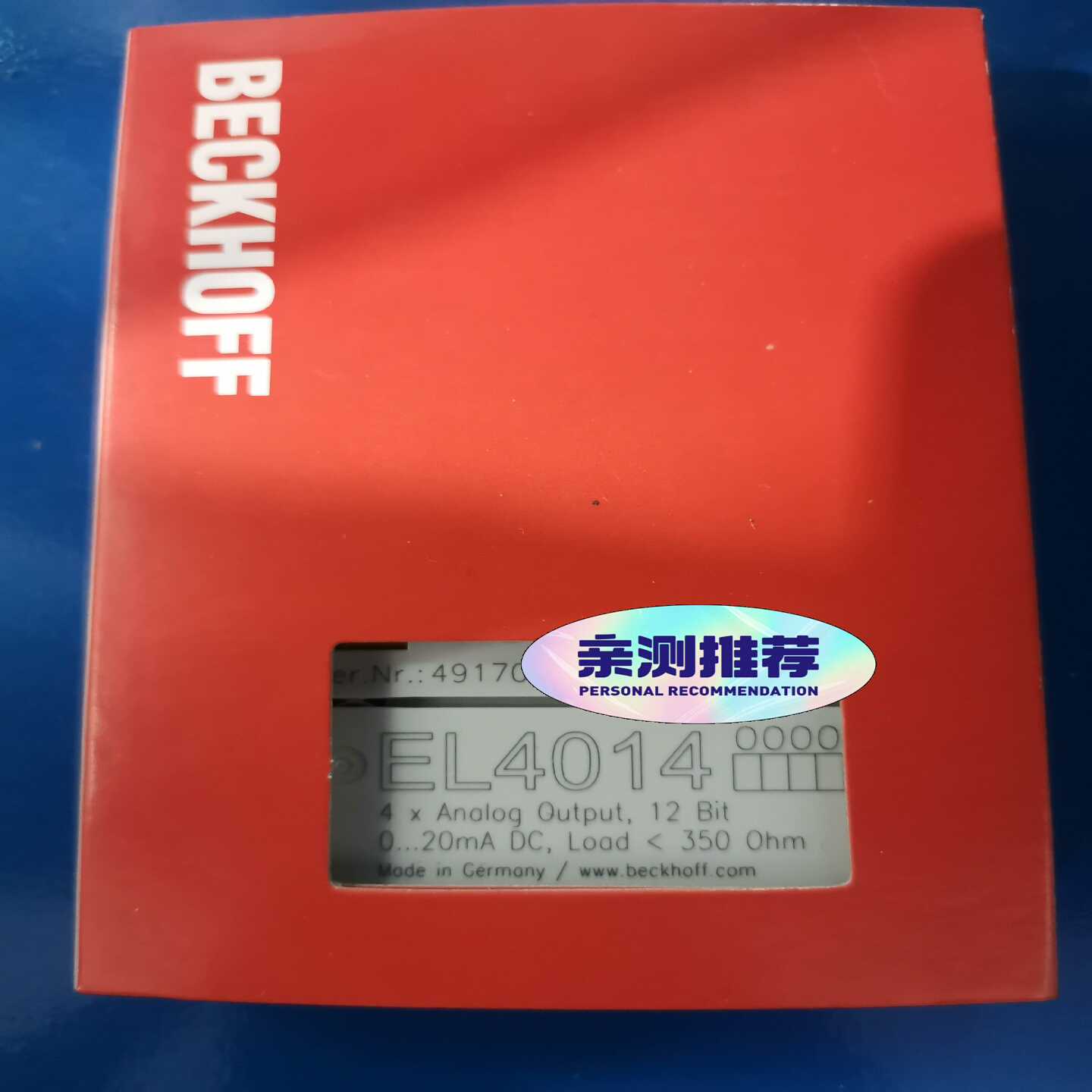 倍福EL4014带包装，议价询价