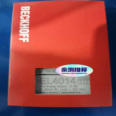 倍福EL4014带包装，议价询价