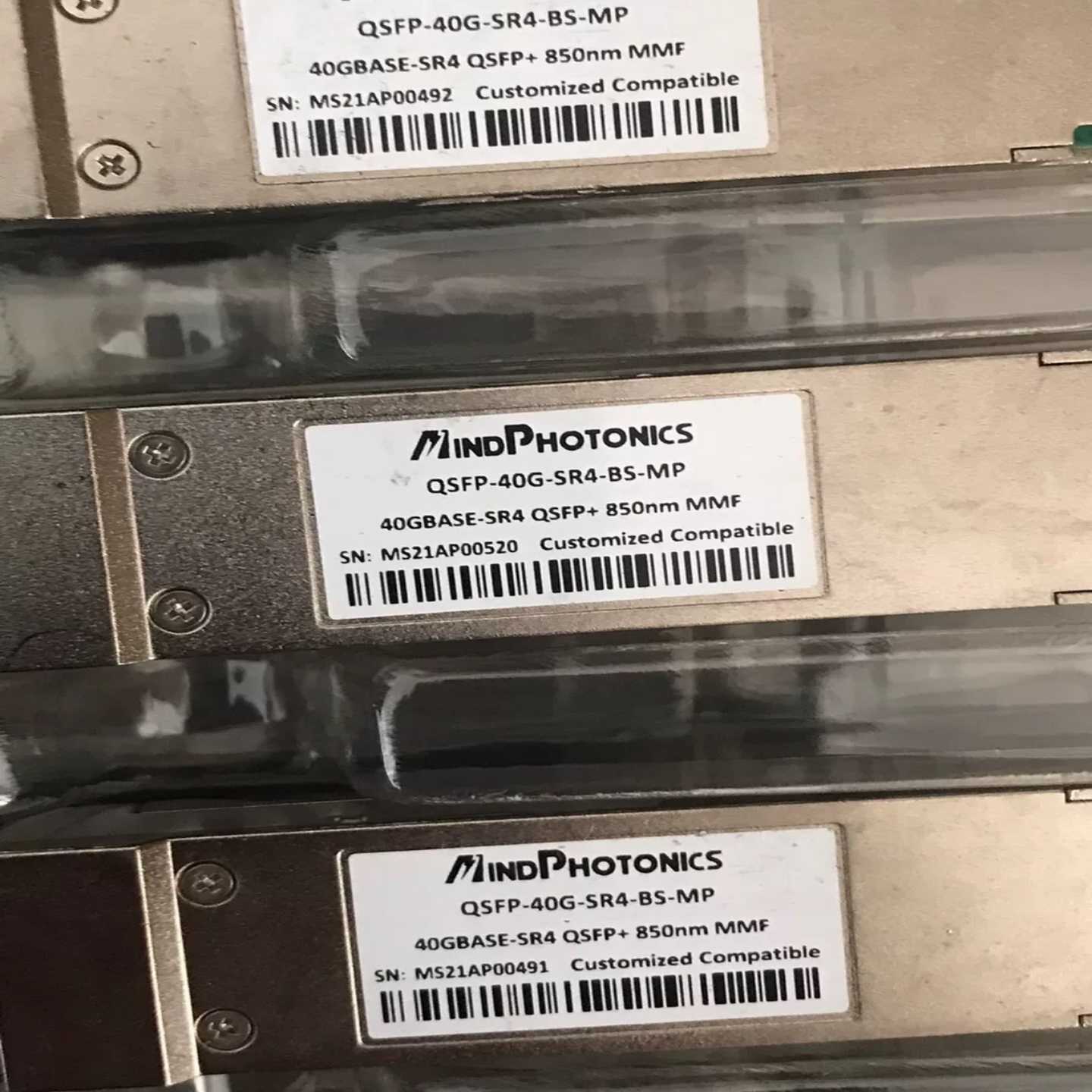 咨询-QSFP-40G-850nmMPO高速光模块，如图少量便