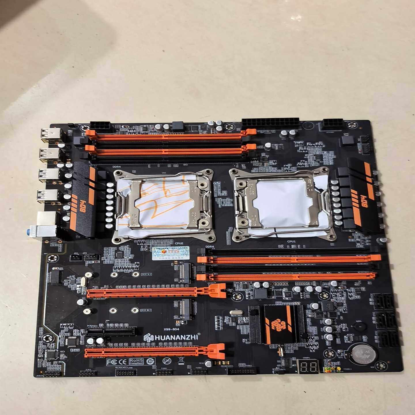 华南金牌x99_8d4，千兆双路主板--议价商品