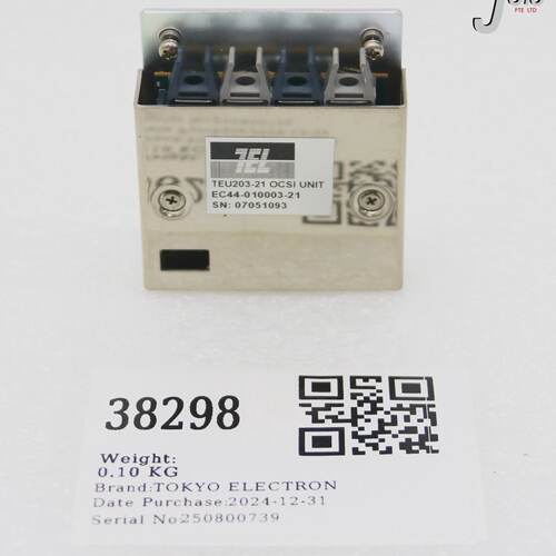 38298 TOKYO ELECTRON MODULE ASSY OCSI UNIT  EC4401000321 TEU