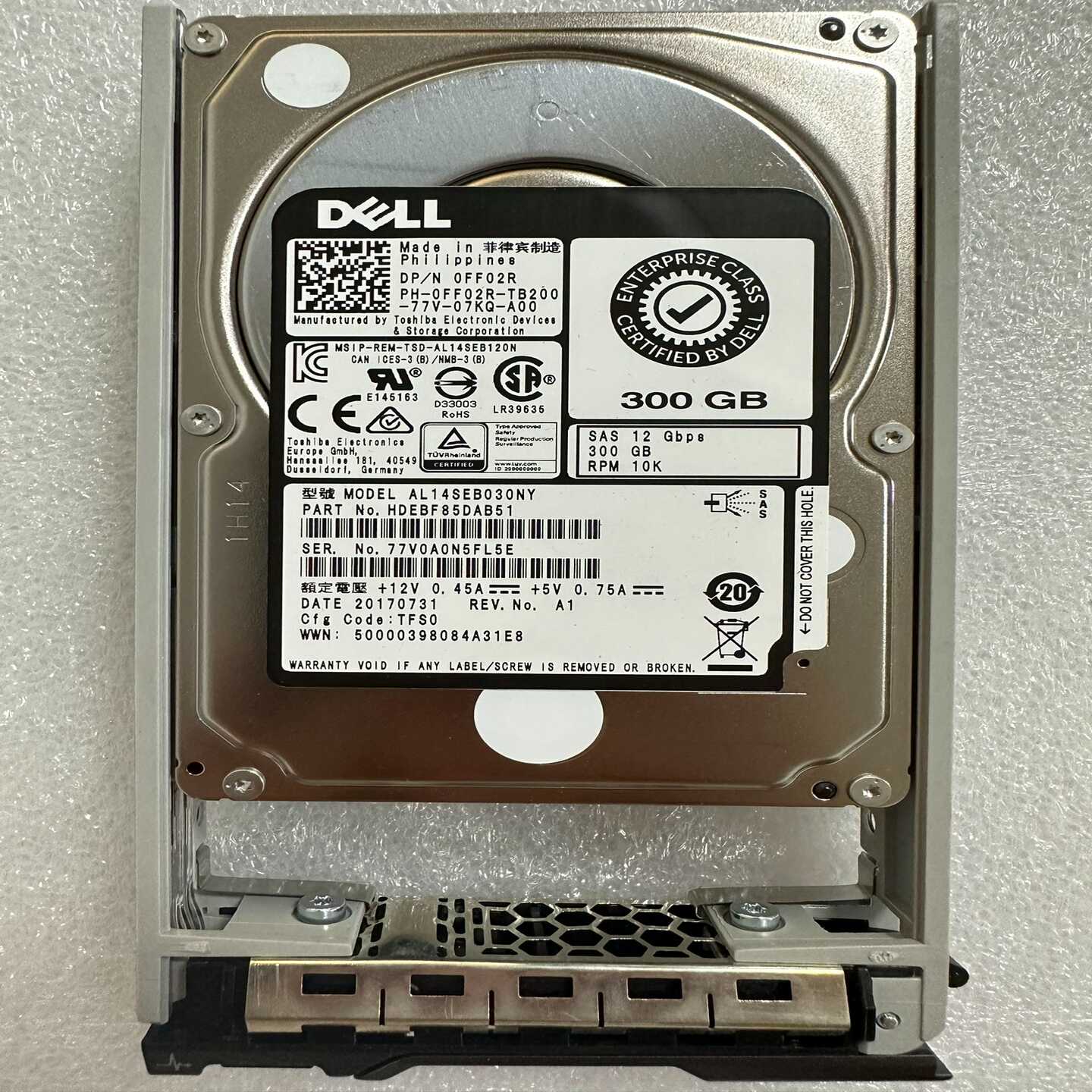 Dell0FF02RAL14SEB030NY300G-议价