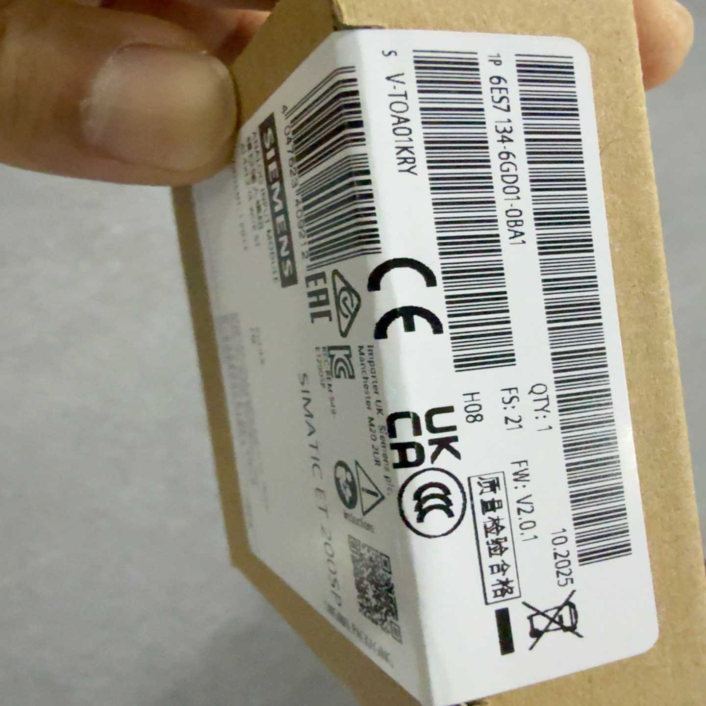 西门子6ES7134-6GD01-0BA1模块，全新原装正--议价商品