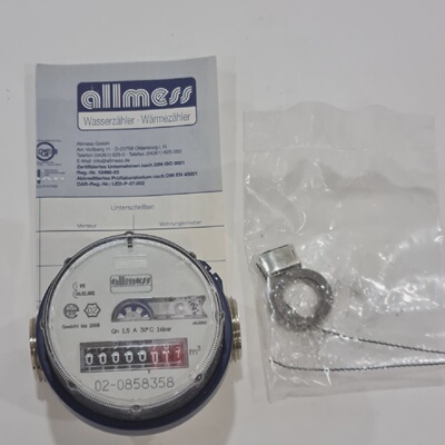 10Pcs.Allmess water meter universal EVK 380V TU6 m Q3 2.5 m3