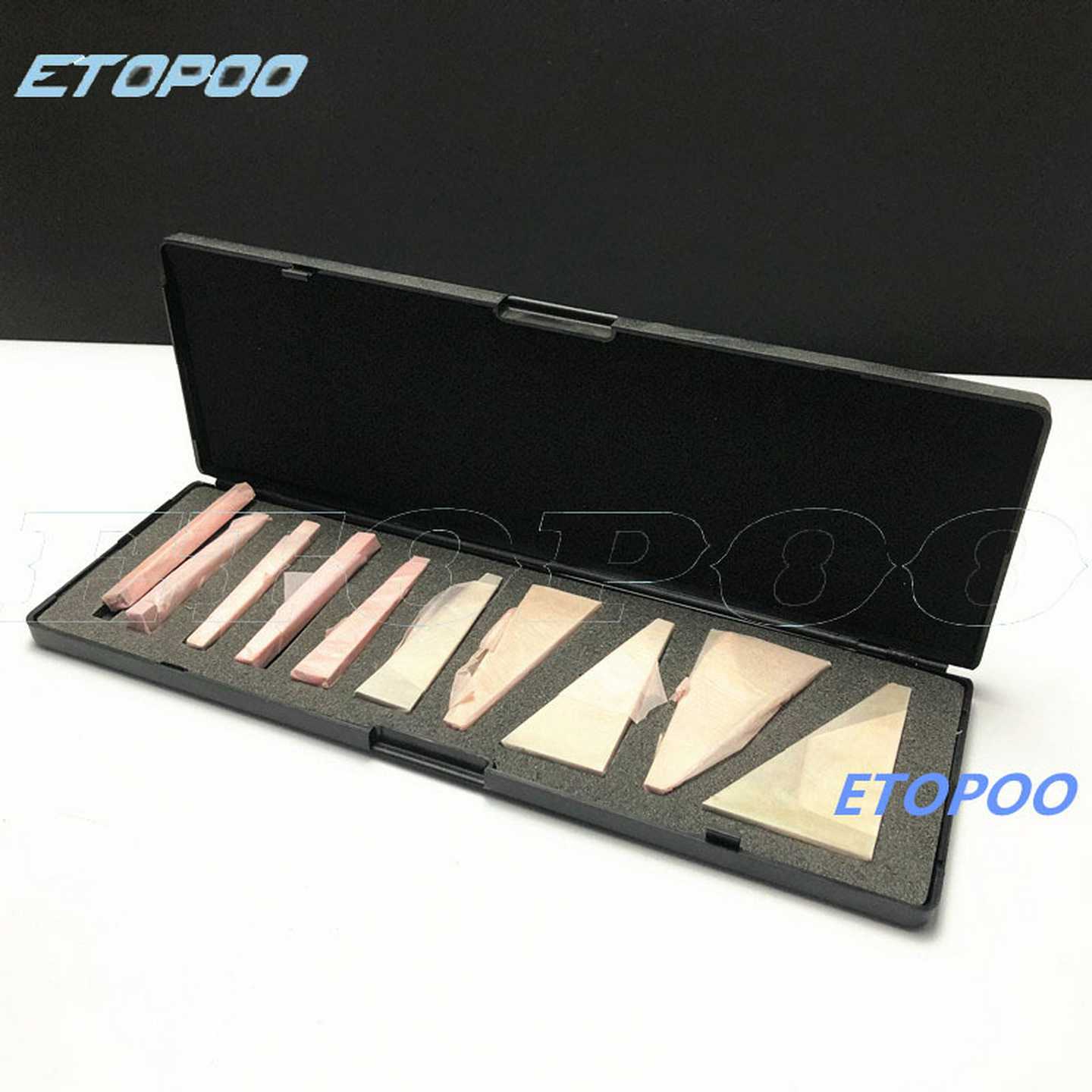10件角度块精密角度块规量规3X1/4寸123451015202530