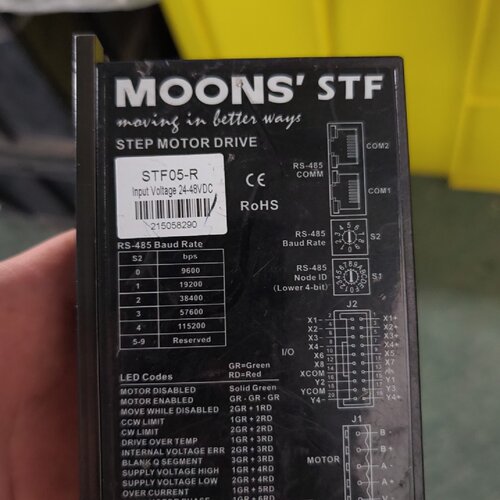 MOONS鸣志STF05R步进电机驱动器输入电压244-询