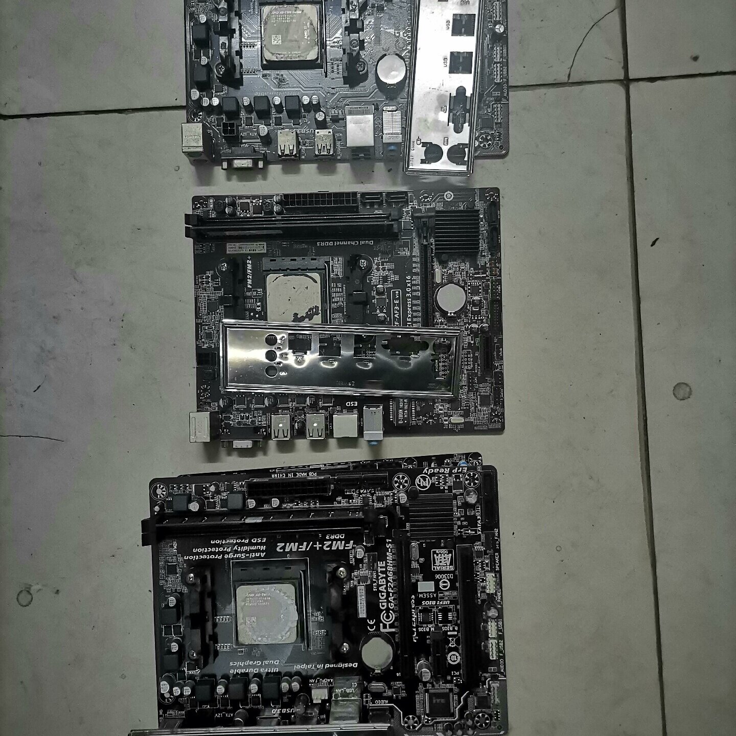 询价-A68A58主板A87500四核CPU8G内存