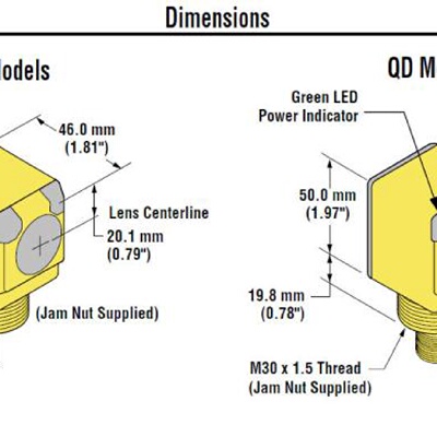 配件光电传感器Q40SN6FF400QBANNER邦纳议价