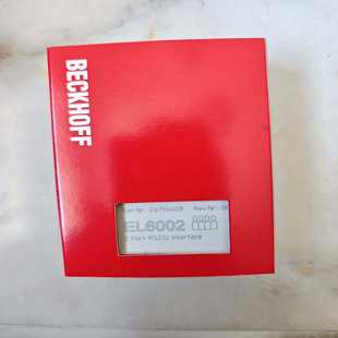 发货 带包装 直接 倍福EL6002RS232接口模块 咨询