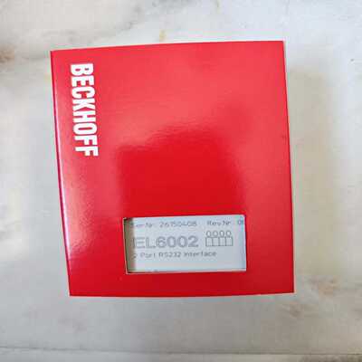 咨询-倍福EL6002RS232接口模块，带包装发货，的直接
