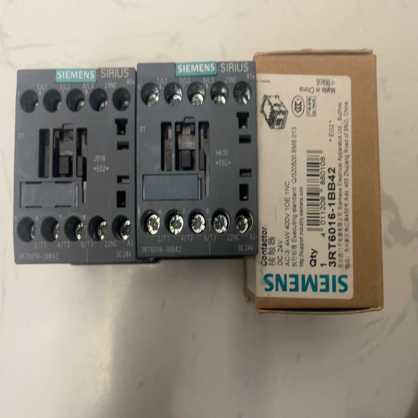 原装西门子直流接触器3RT6016-1BB42DC24-议价