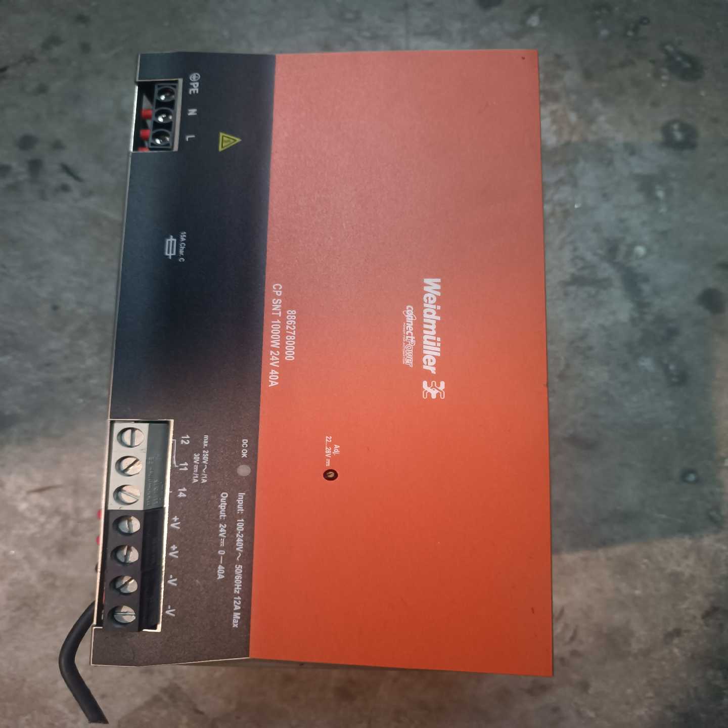 魏德米勒开关电源1000w24v40a成色非常好感兴询价