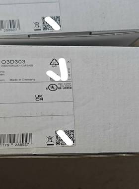 易福门O3D303视觉相机--议价商品